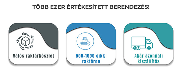 Több ezer berendezés