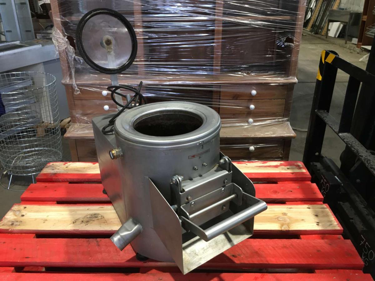 Burgonyakoptató Gasztro Metál – termékfotó elölnézet