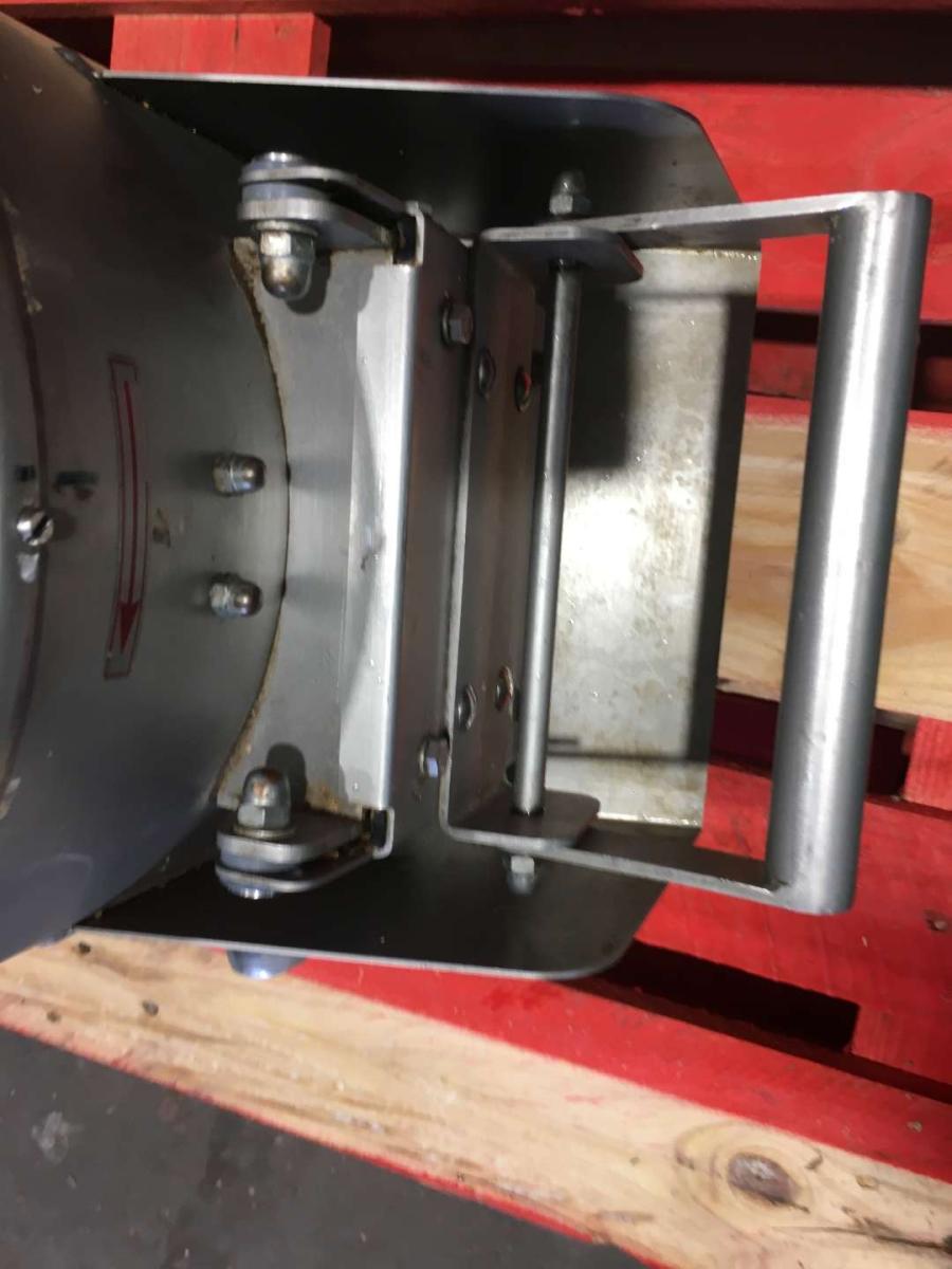 Burgonyakoptató Gasztro Metál – termékfotó 45° nézet