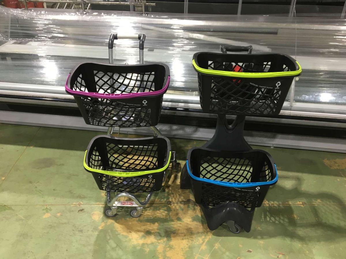 Új, vagy újszerű Wanzl Pick Up GT R 26 kocsi 2 darab kosárral – termékfotó (14. kép)