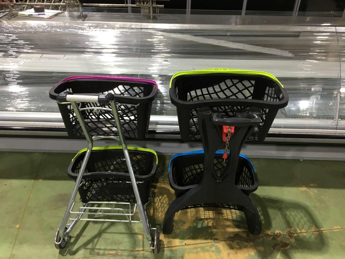 Új, vagy újszerű Wanzl Pick Up GT R 26 kocsi 2 darab kosárral – termékfotó (16. kép)