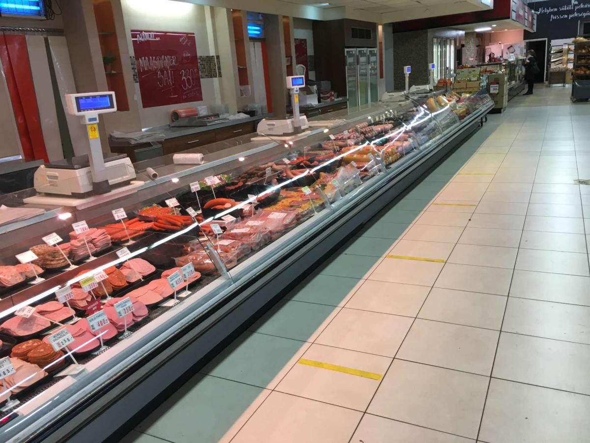 Kiszolgáló pult De Rigo Tonga 375 – termékfotó alulnézet