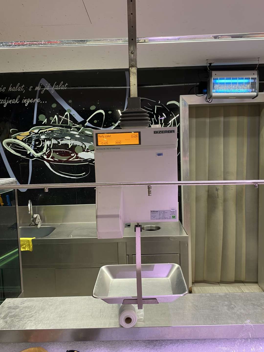 Bizerba  SC400 halas mérleg