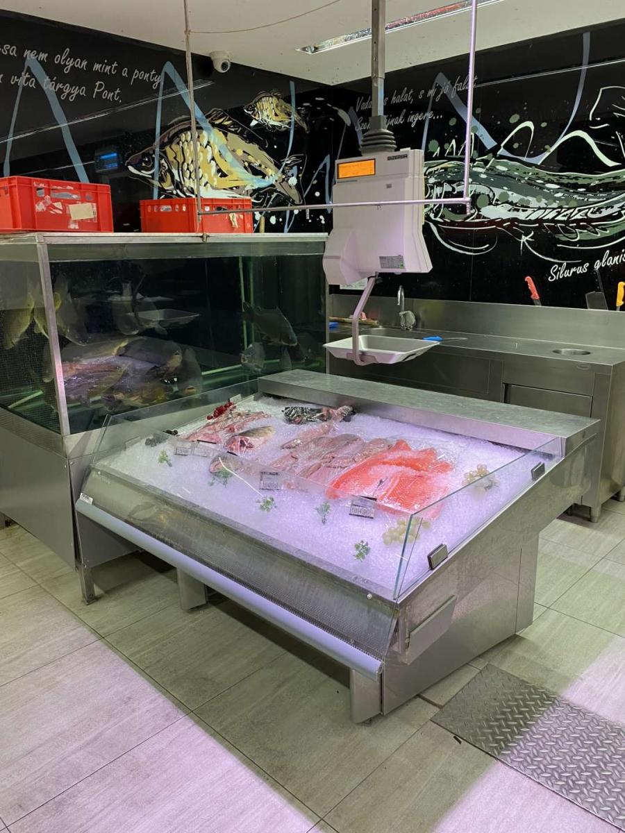 Bizerba  SC400 halas mérleg – termékfotó csomagolás