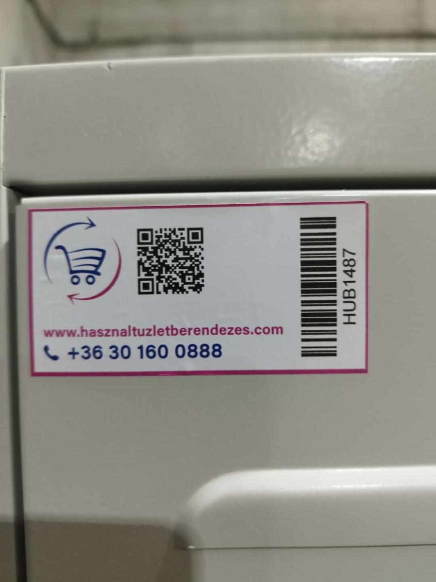 Öltözőszekrény, 2 ajtós METALOBOX PROJECT 2 – termékfotó bal oldalról