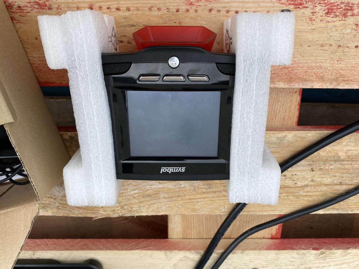 Árellenőrző, Motorola MK500, vonalkódolvasó – termékfotó bal oldalról