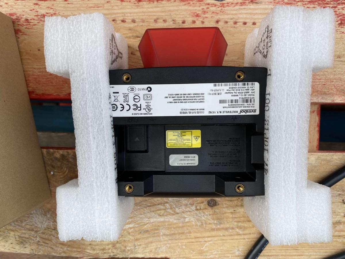 Árellenőrző, Motorola MK500, vonalkódolvasó – termékfotó felülnézet