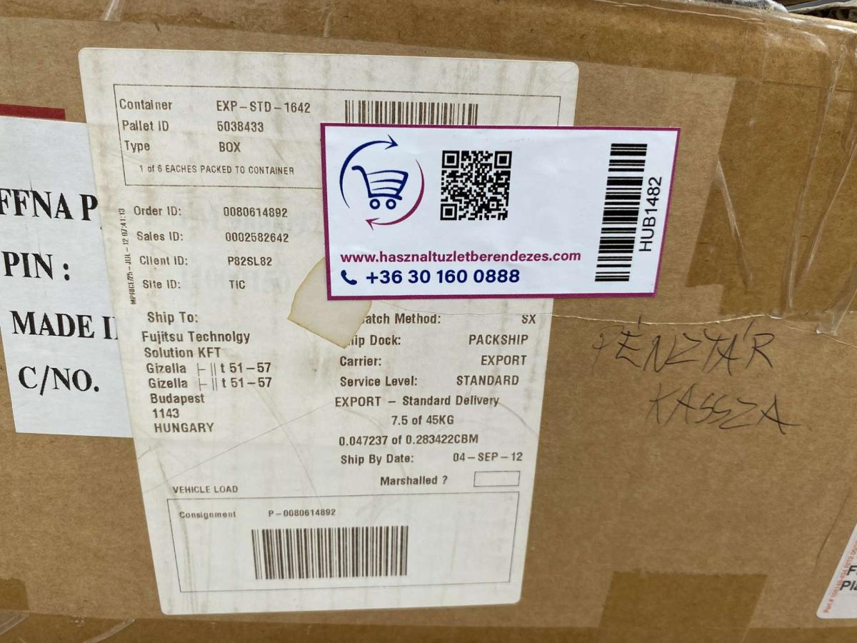 Fujitsu kasszafiók 11000150 – termékfotó jobb oldalról