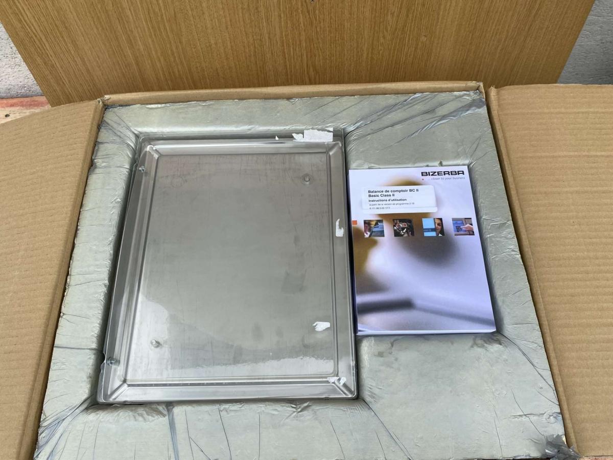 Bizerba BC100 mérleg – termékfotó jobb oldalról