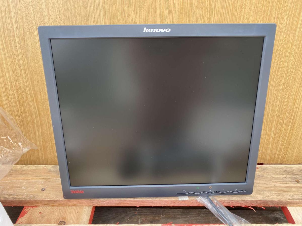 Lenovo Thinkvision L174 TFT monitor – termékfotó felülnézet