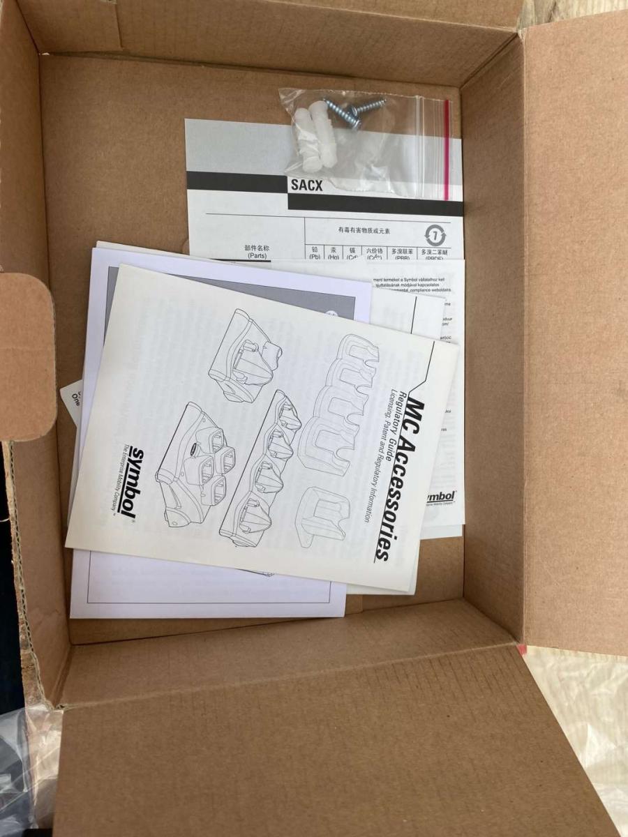 Motorola Symbol akkumlátortöltő SACX000-4000C – termékfotó felülnézet