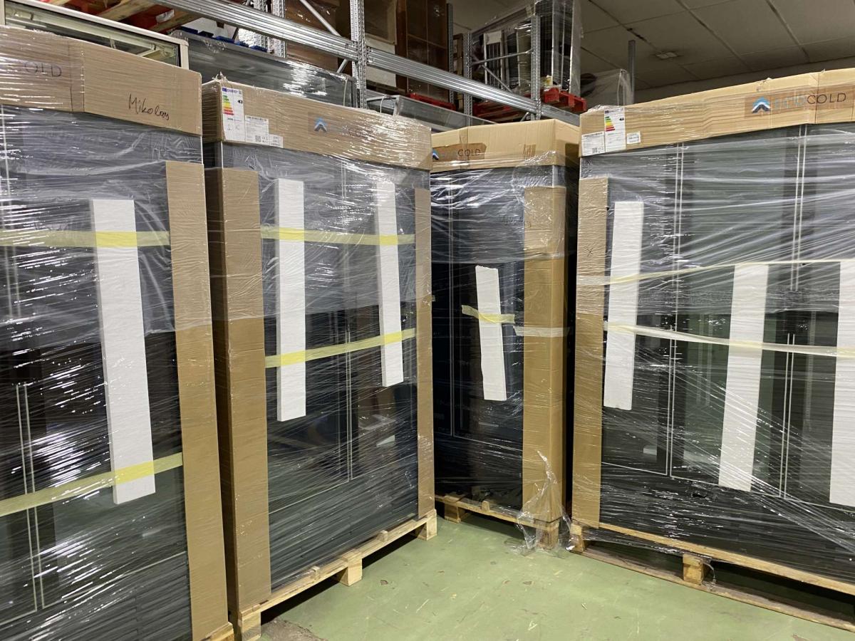 Új ECOCOLD KIWI 1620 3D beépített aggregátoros hűtő (+) – termékfotó alulnézet