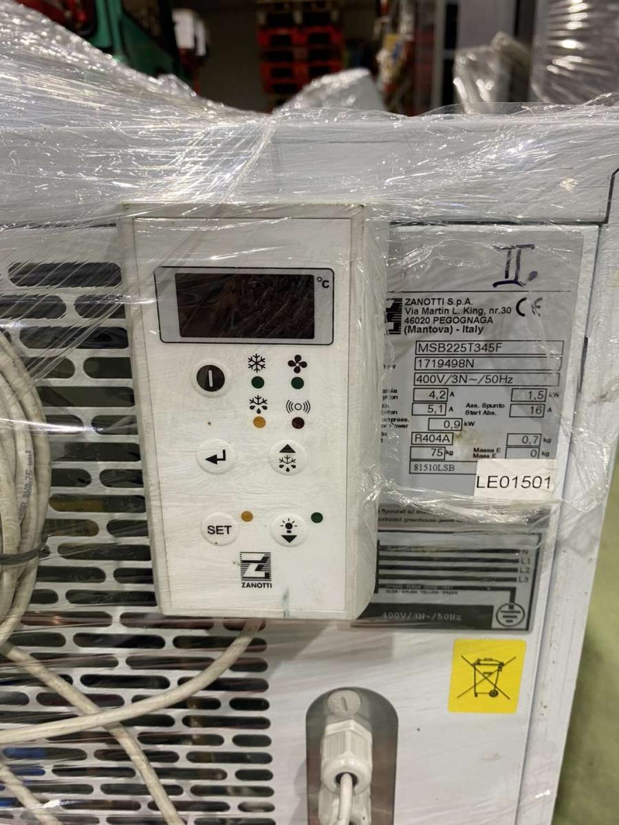 Monoblokk Zanotti MSB225T345F "+" hűtési tartomány – termékfotó bal oldalról