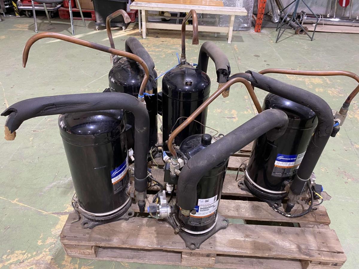 Copeland Scroll ZB és ZF kompresszorok – termékfotó elölnézet