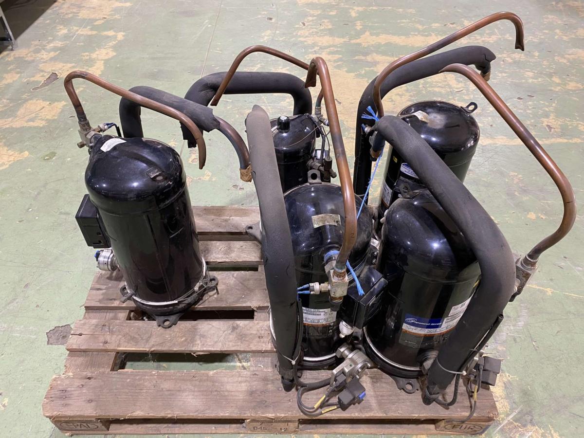 Copeland Scroll ZB és ZF kompresszorok – termékfotó hátulról