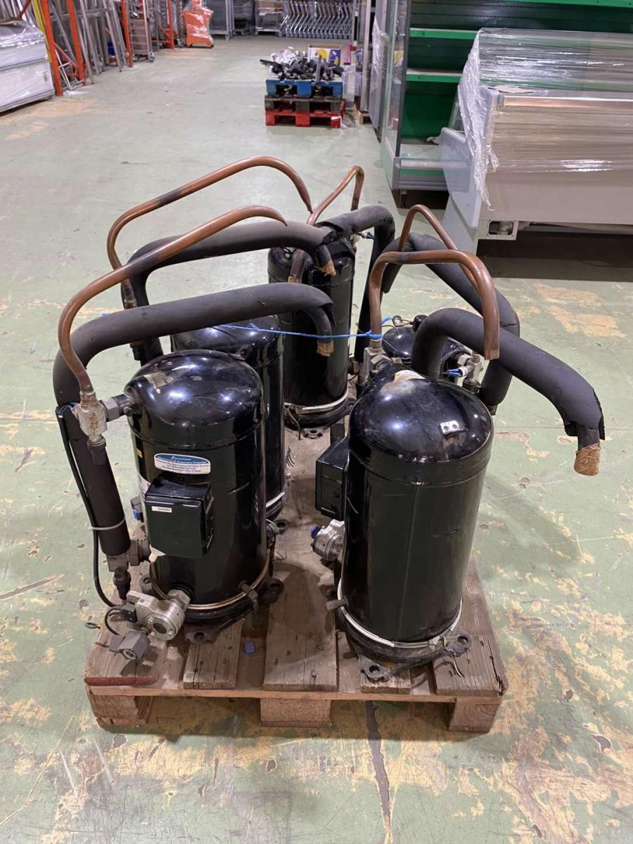 Copeland Scroll ZB és ZF kompresszorok – termékfotó bal oldalról