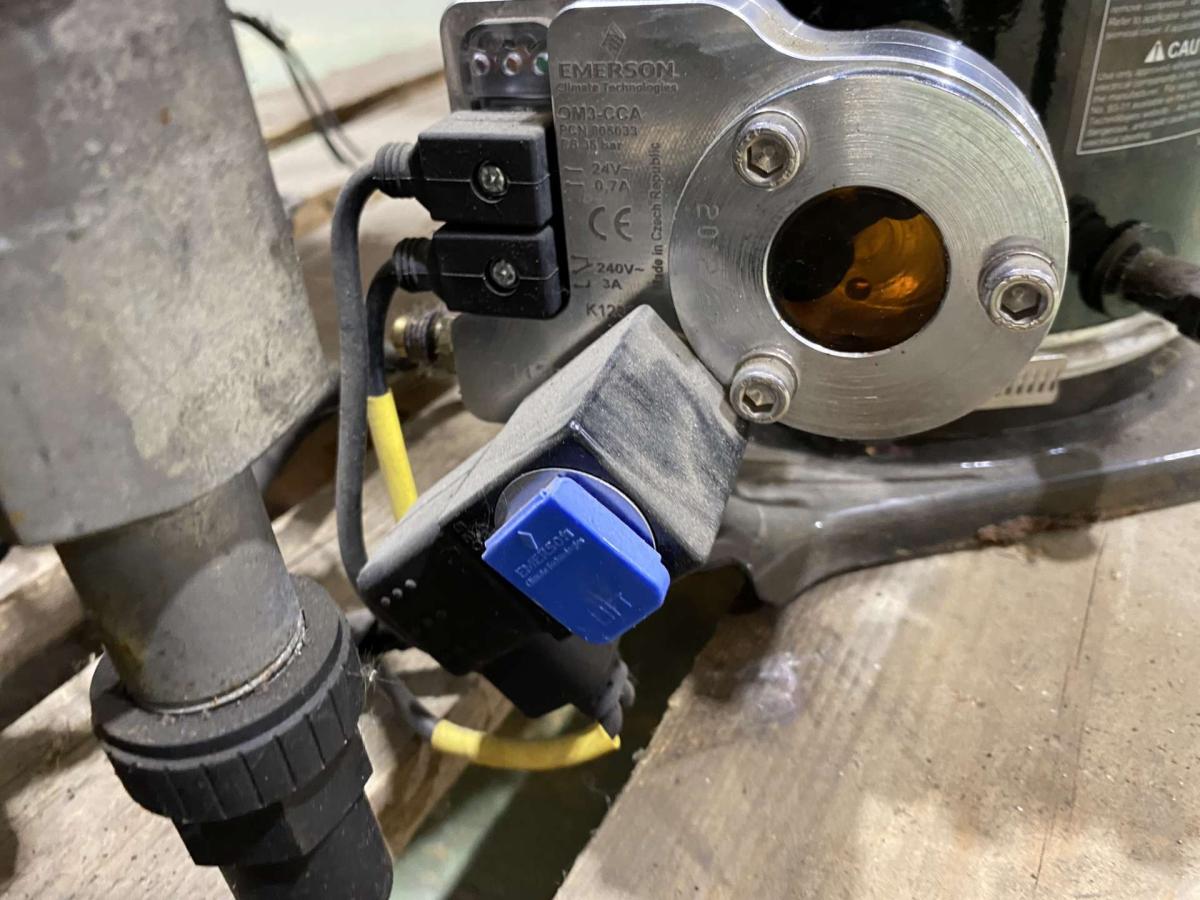 Copeland Scroll ZB és ZF kompresszorok – termékfotó alulnézet