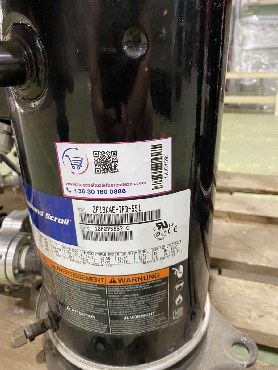 Copeland Scroll ZB és ZF kompresszorok – termékfotó csomagolás