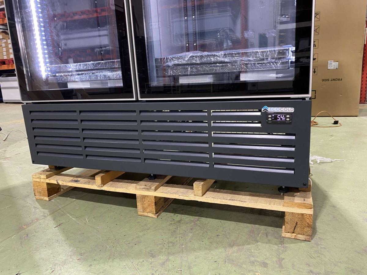 Új ECOCOLD KIWI 1270 2D beépített aggregátoros hűtő (+) – termékfotó felülnézet