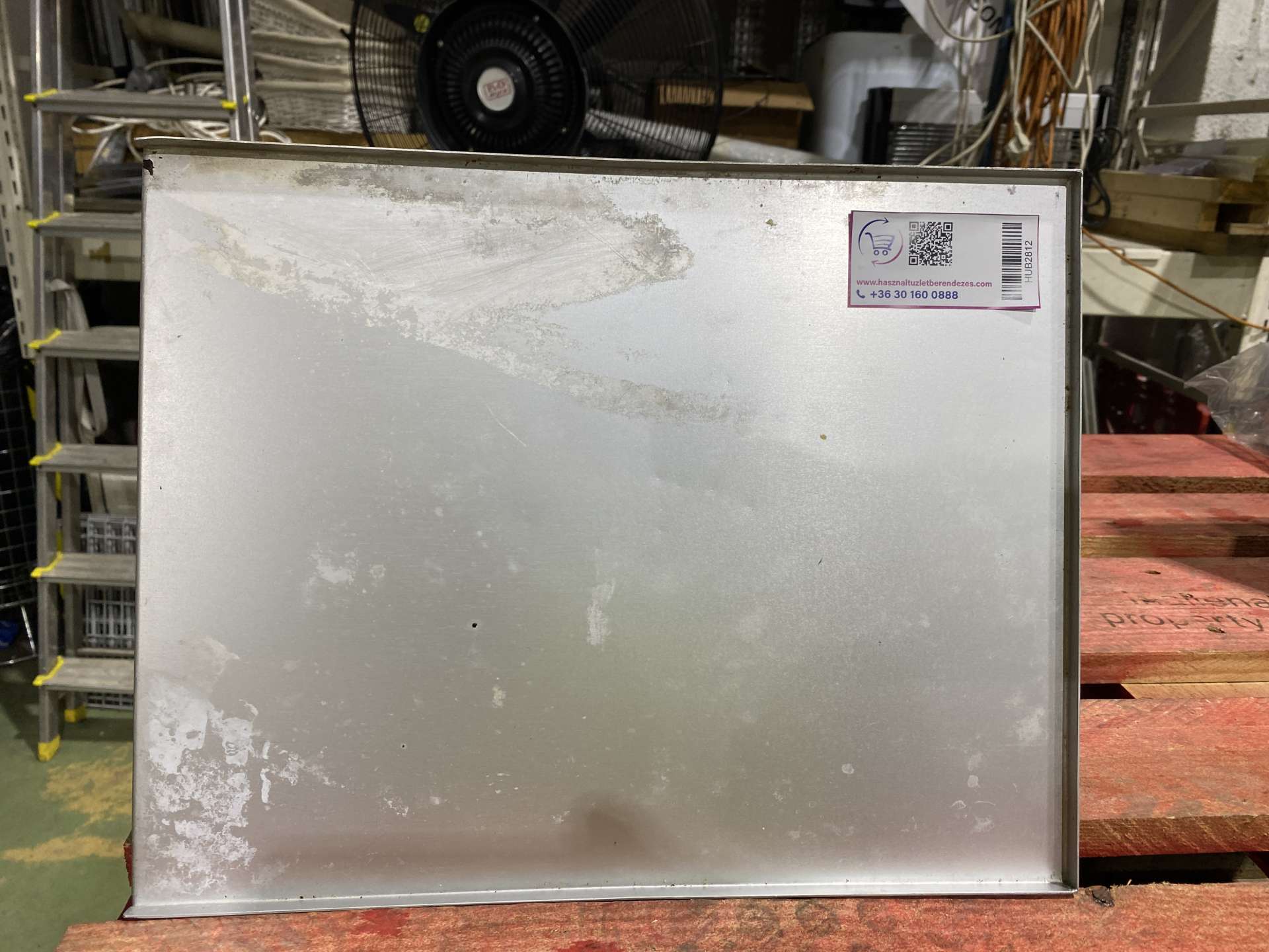 Sütőlemez 38*30 alumínium