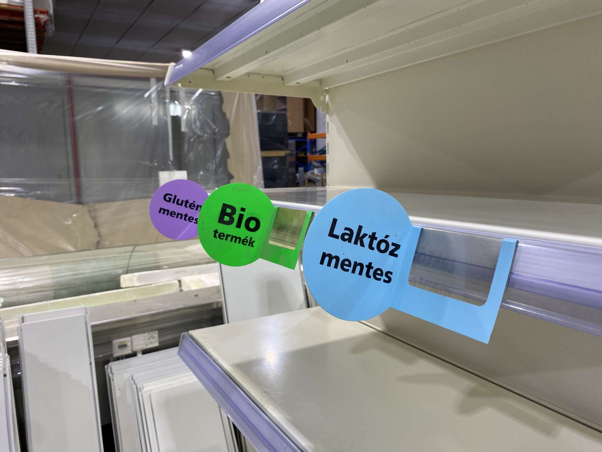 POS regalstopper, több fajta