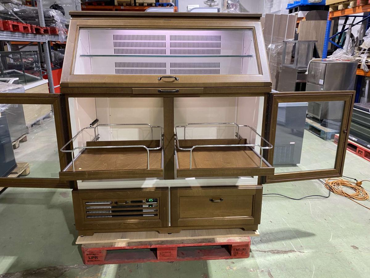 Enofigo bor és csemege - borkorcsolya- hűtő – termékfotó bal oldalról