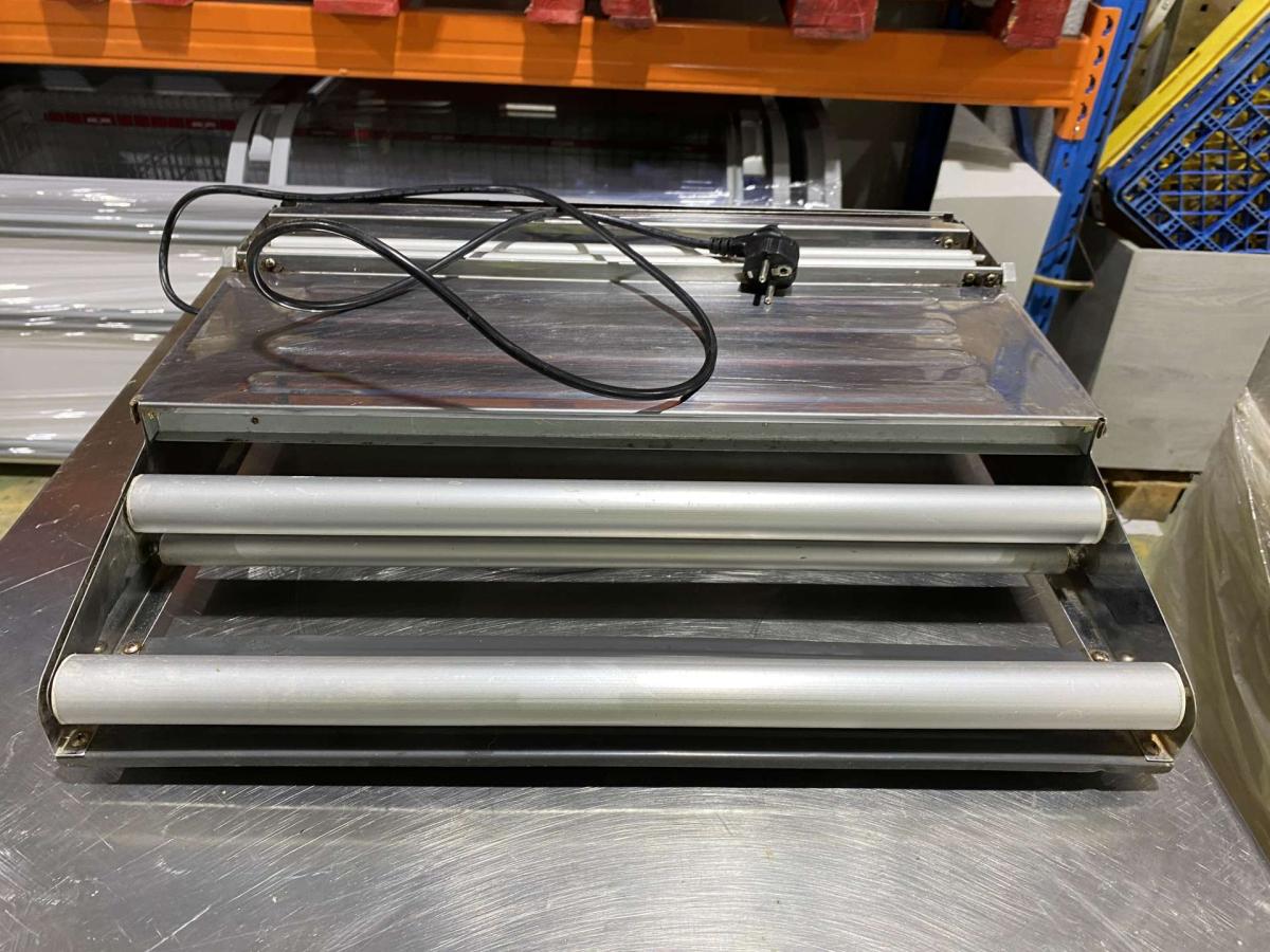 Asztali habtálca fóliázó – termékfotó bal oldalról