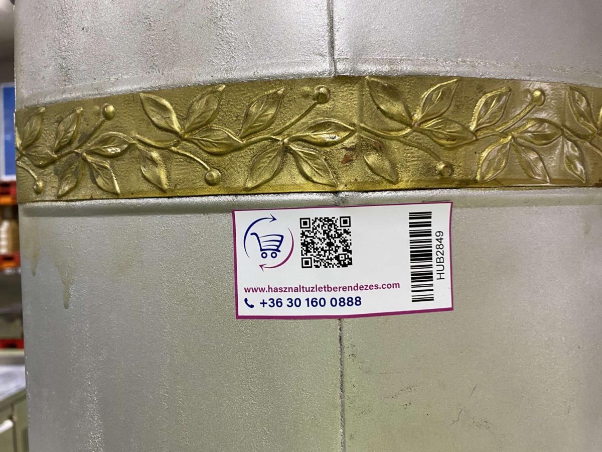 Antik szemeskévé adagoló, tároló – termékfotó hátulról