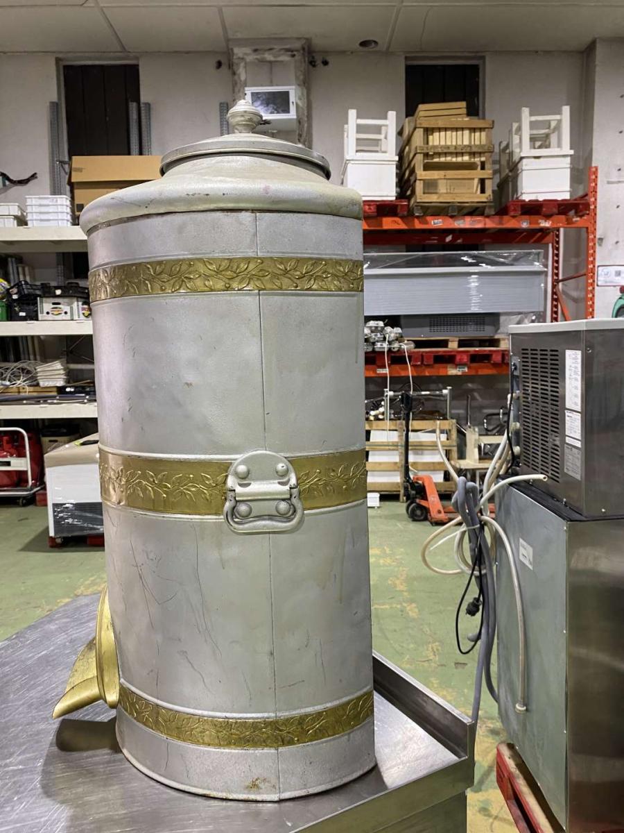 Antik szemeskévé adagoló, tároló – termékfotó bal oldalról