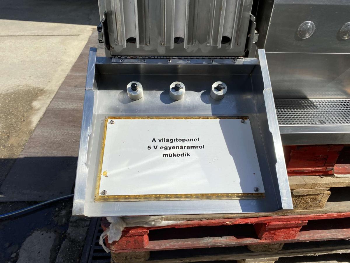 Szörpadagoló berendezés bag in box – termékfotó bal oldalról