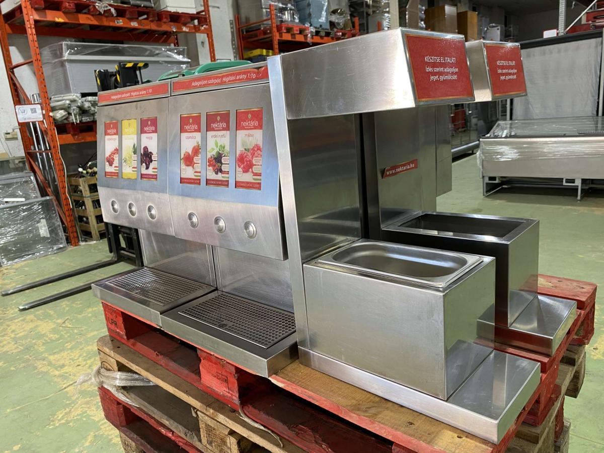 Gyümölcs és szájjég tartó szörp adagolóhoz – termékfotó elölnézet