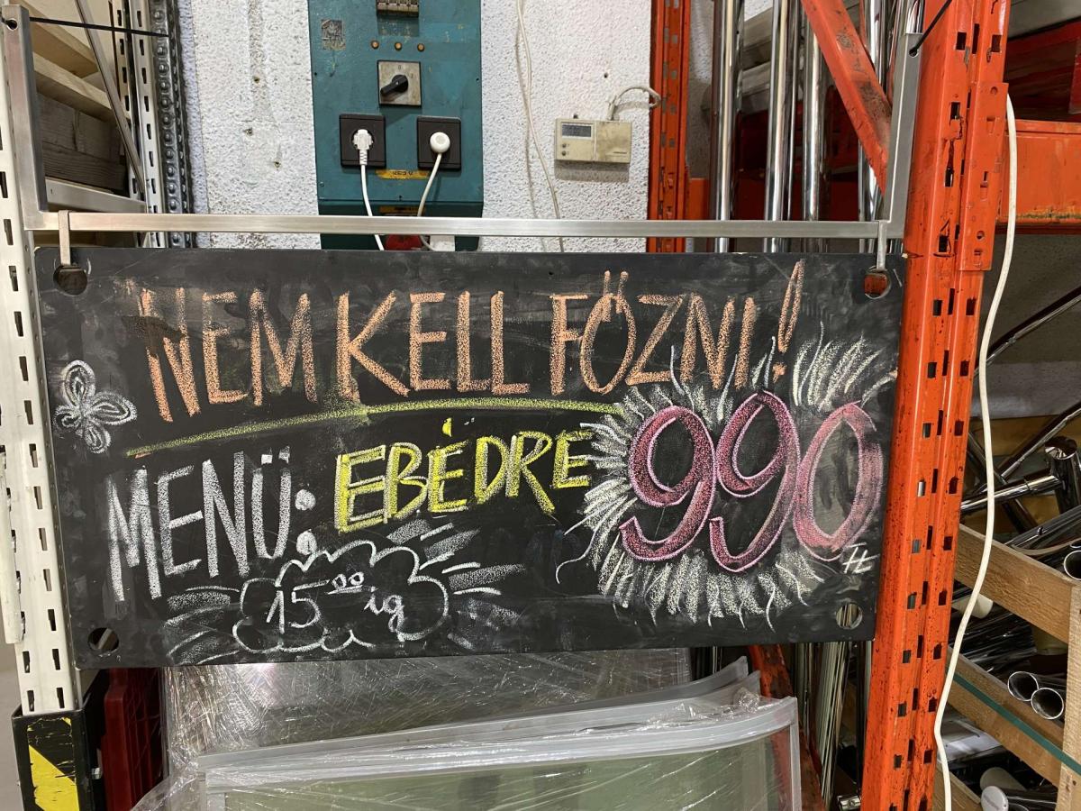 Dekorácó, írható tábla – termékfotó elölnézet