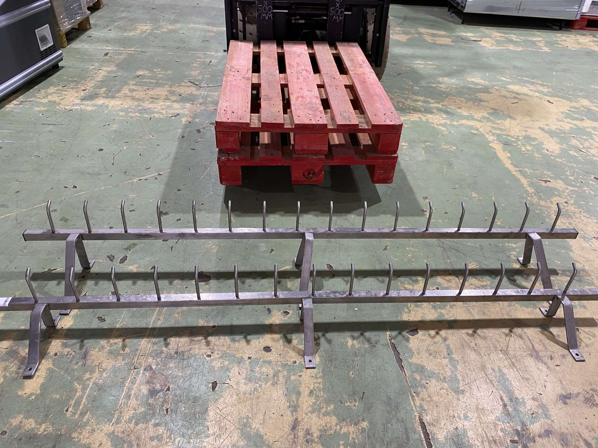 Horogsor kétszintes, rozsdamentes