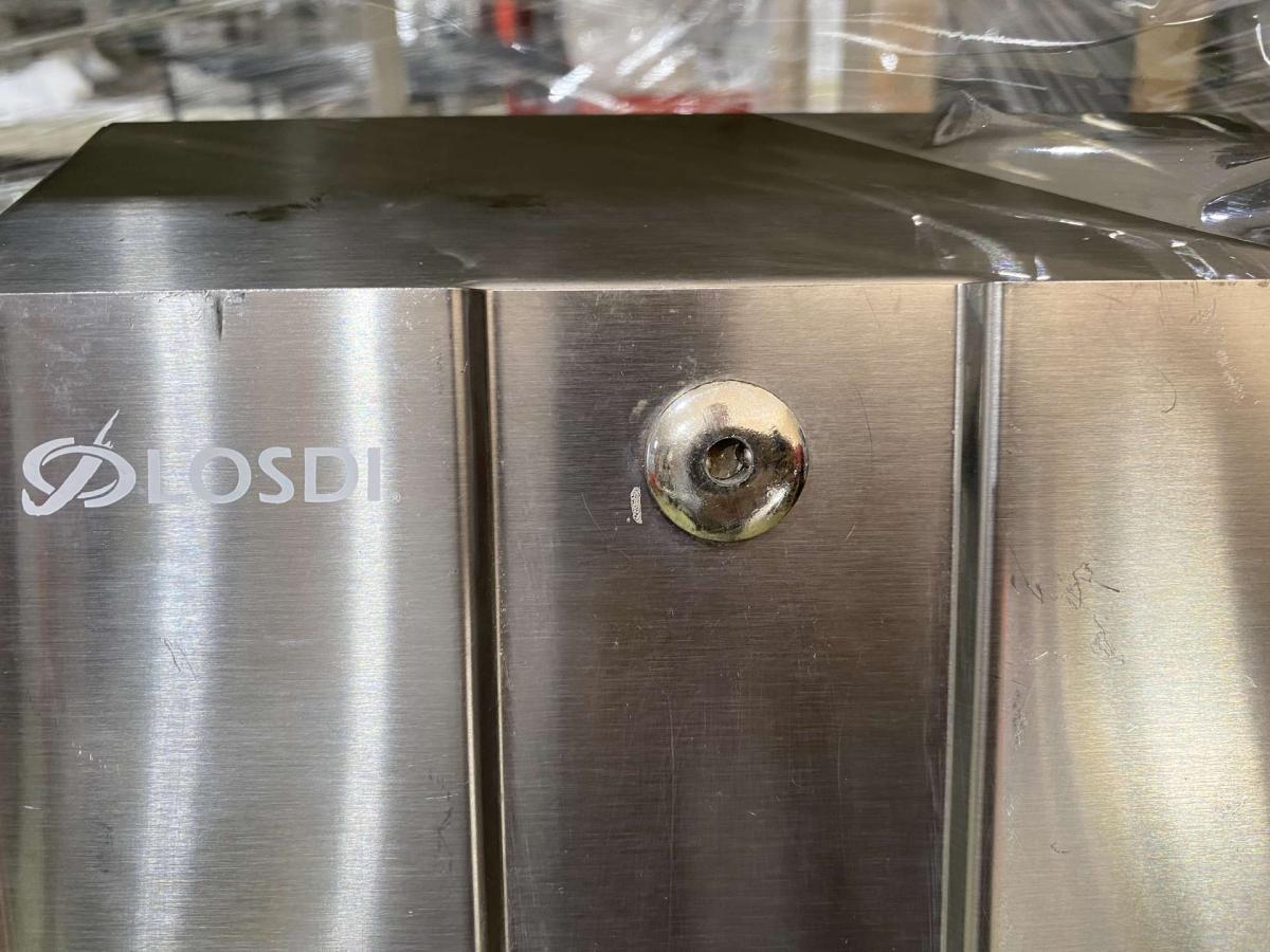 Kéztörlő adagoló LOSDI – termékfotó hátulról