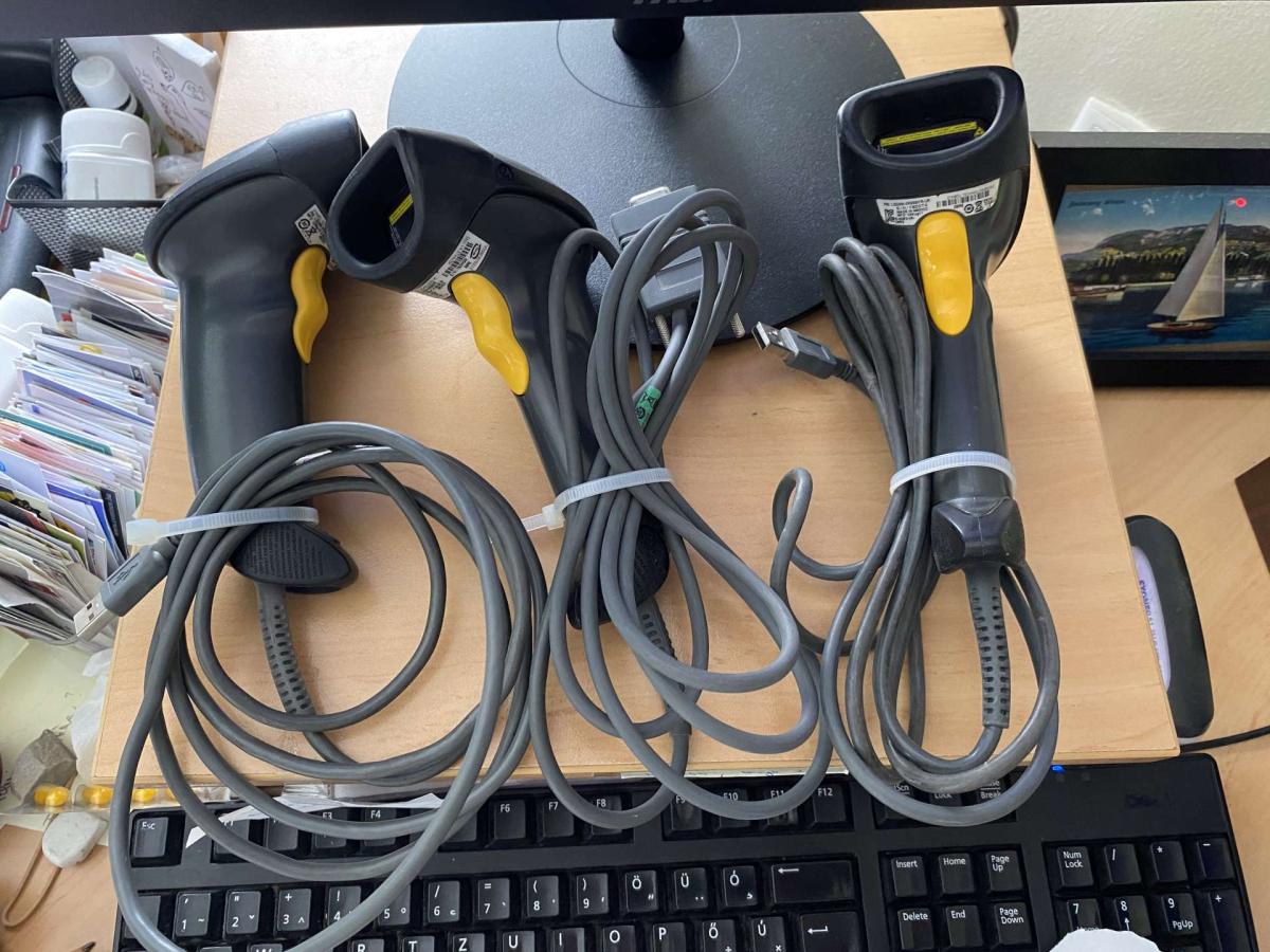 Motorola Symbol vonalkódolvasó LS2208 – termékfotó elölnézet