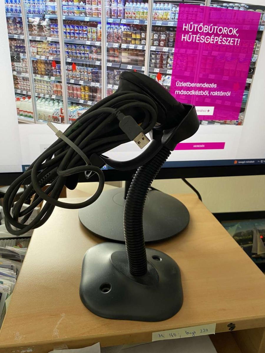 Motorola Symbol vonalkódolvasó LS2208 – termékfotó felülnézet