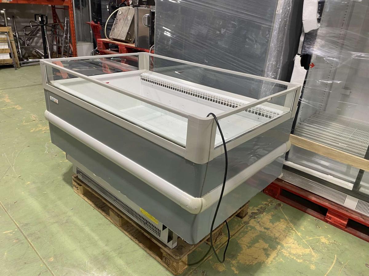 De Rigo FIJI B Vent. BT/TN L. 150 ISOLA hűtősziget – termékfotó jobb oldalról