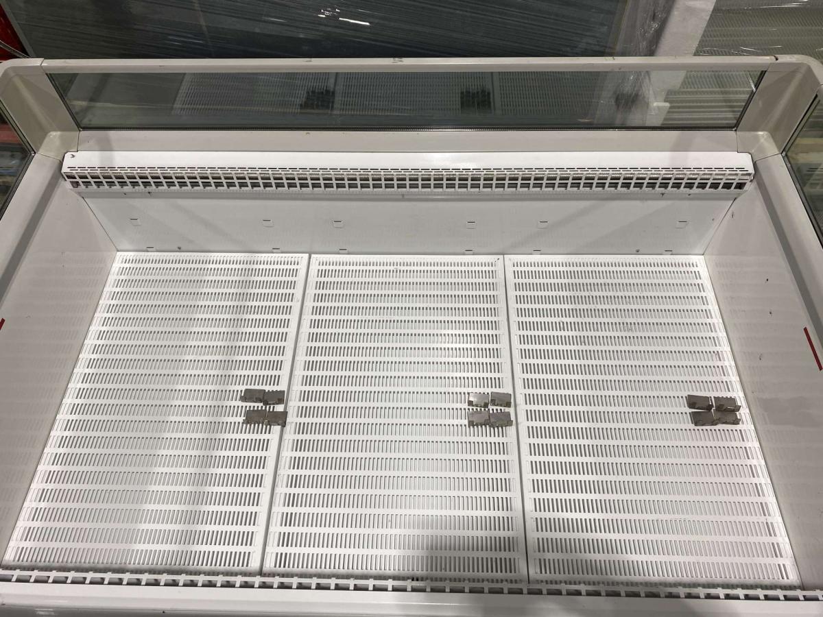 De Rigo FIJI B Vent. BT/TN L. 150 ISOLA hűtősziget – termékfotó felülnézet