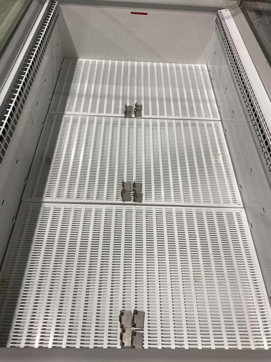 De Rigo FIJI B Vent. BT/TN L. 150 ISOLA hűtősziget – termékfotó alulnézet