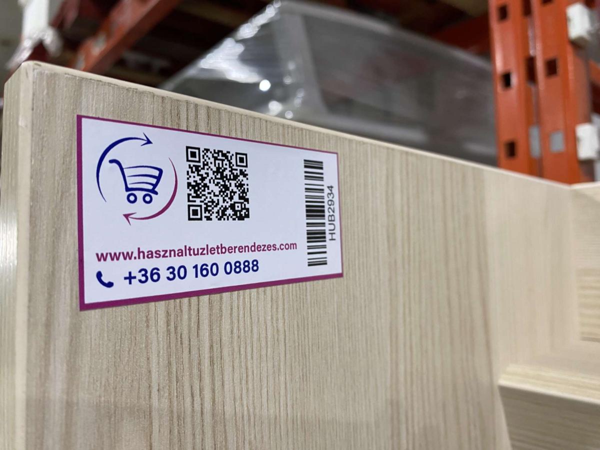 Újságos állvány 55*35 – termékfotó bal oldalról