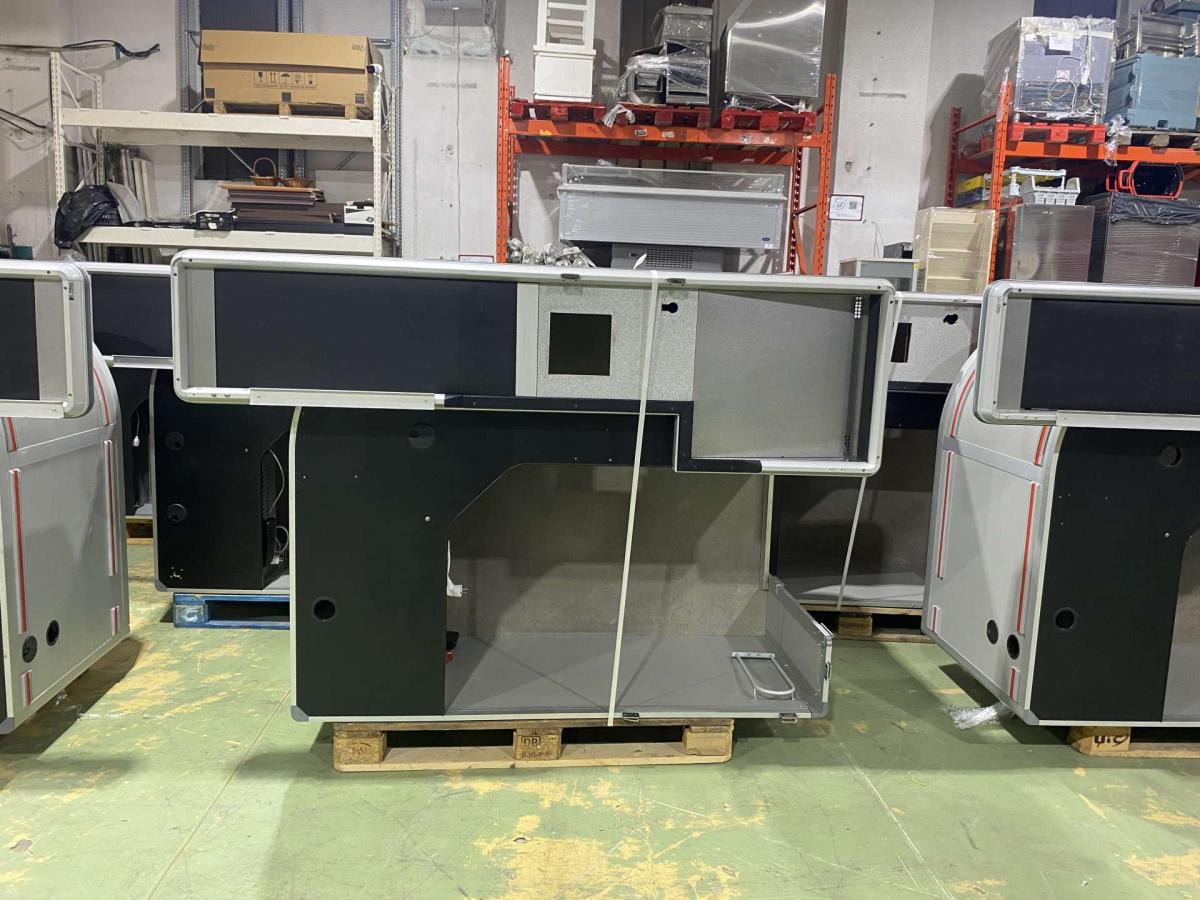 Kasszaasztal Pillen ( Balos ) – termékfotó felülnézet