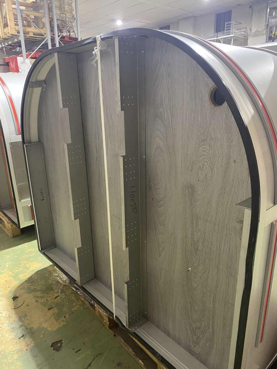 Kasszaasztal Pillen ( Balos ) – termékfotó alulnézet