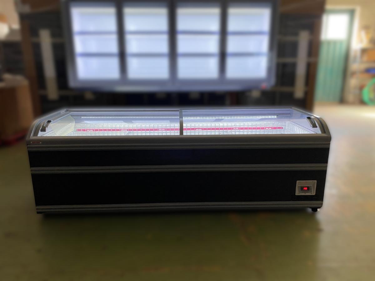 AHT MIAMI hűtőláda 210 Szürke – termékfotó hátulról