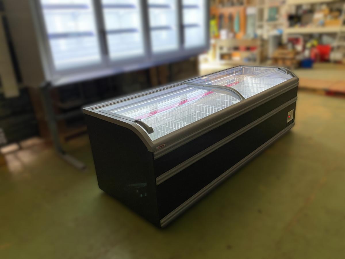 AHT MIAMI hűtőláda 210 Szürke – termékfotó alulnézet