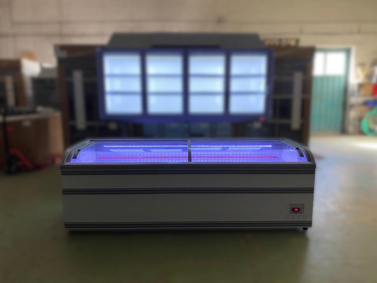 AHT MIAMI hűtőláda 250 fehér – termékfotó 45° nézet