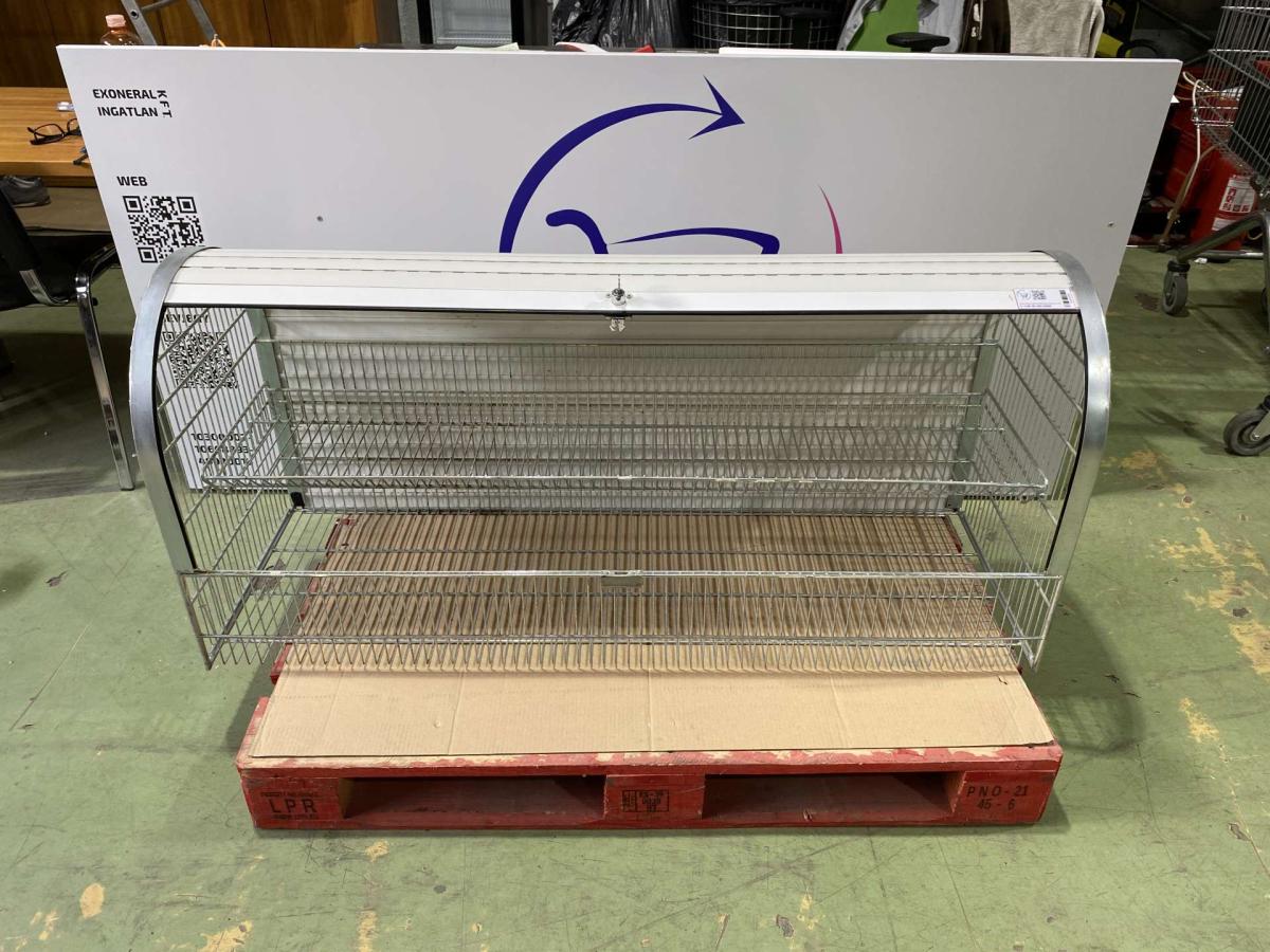 Redőnyös rácspolc – termékfotó jobb oldalról