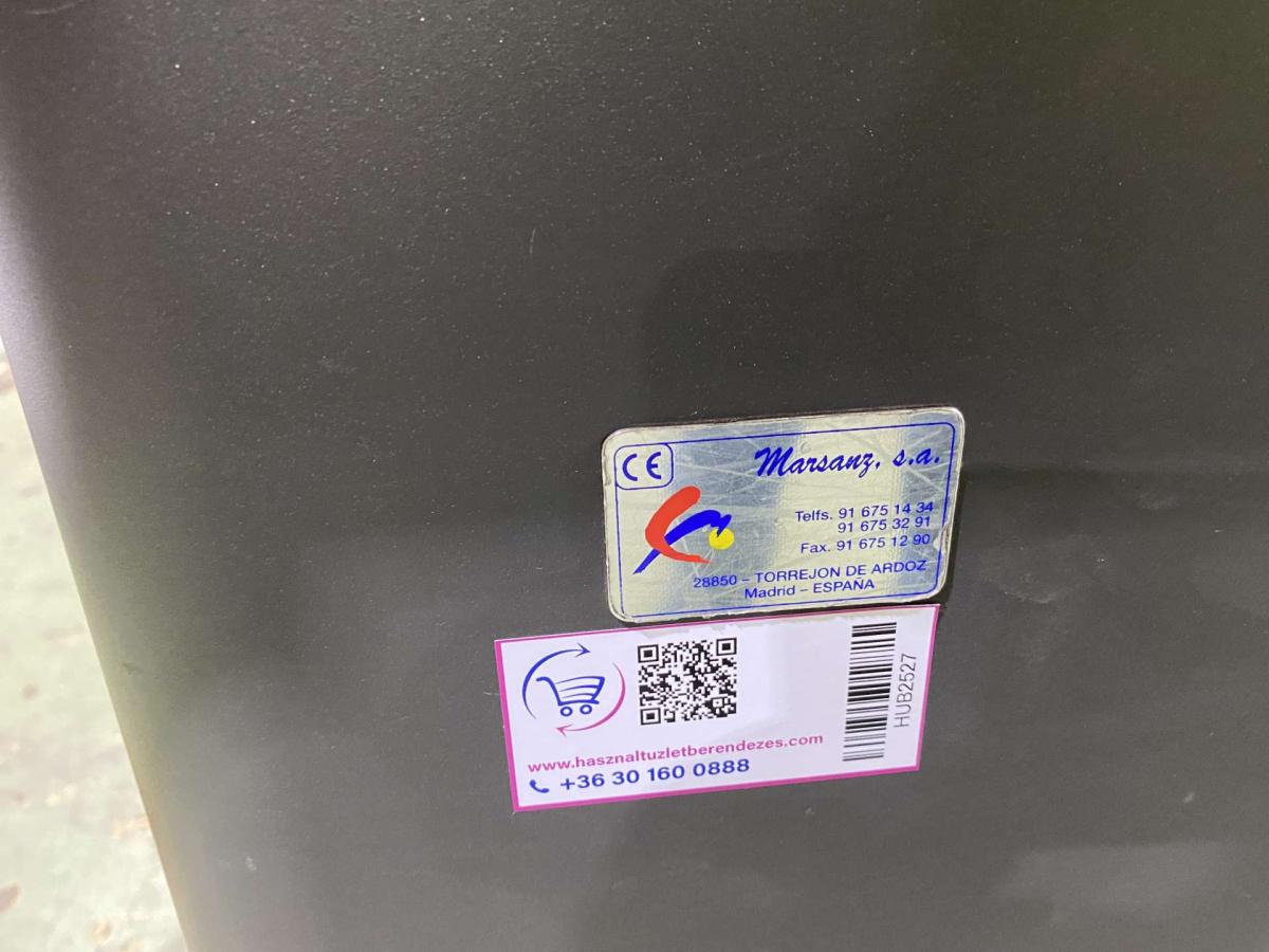 Kasszaasztal, Marsanz dupla elpakoló antracit-bordó – termékfotó csomagolás