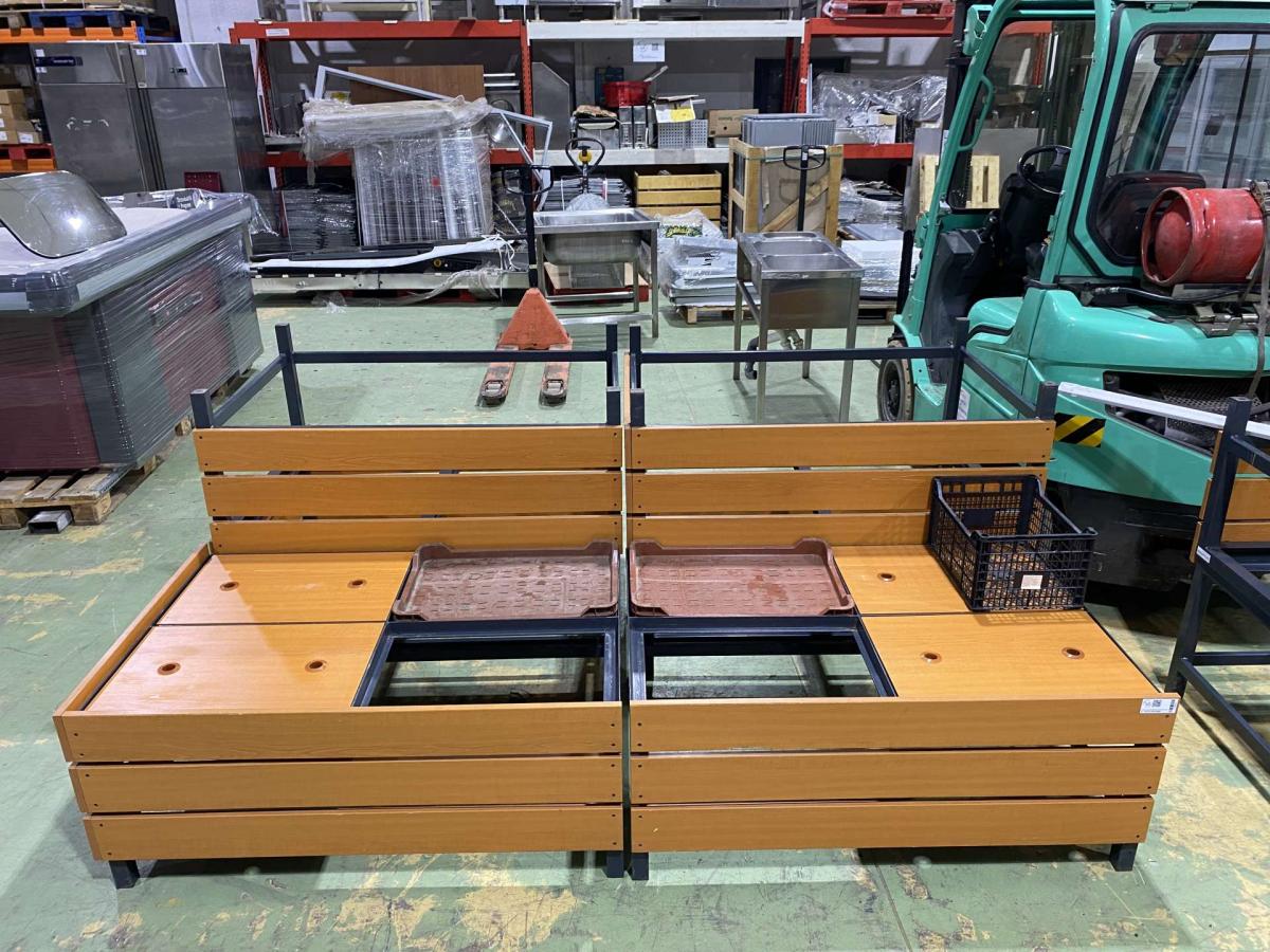 Zöldséges sziget, sorolható – termékfotó jobb oldalról