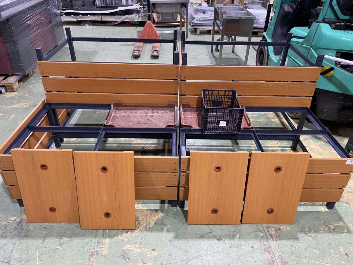 Zöldséges sziget, sorolható – termékfotó felülnézet