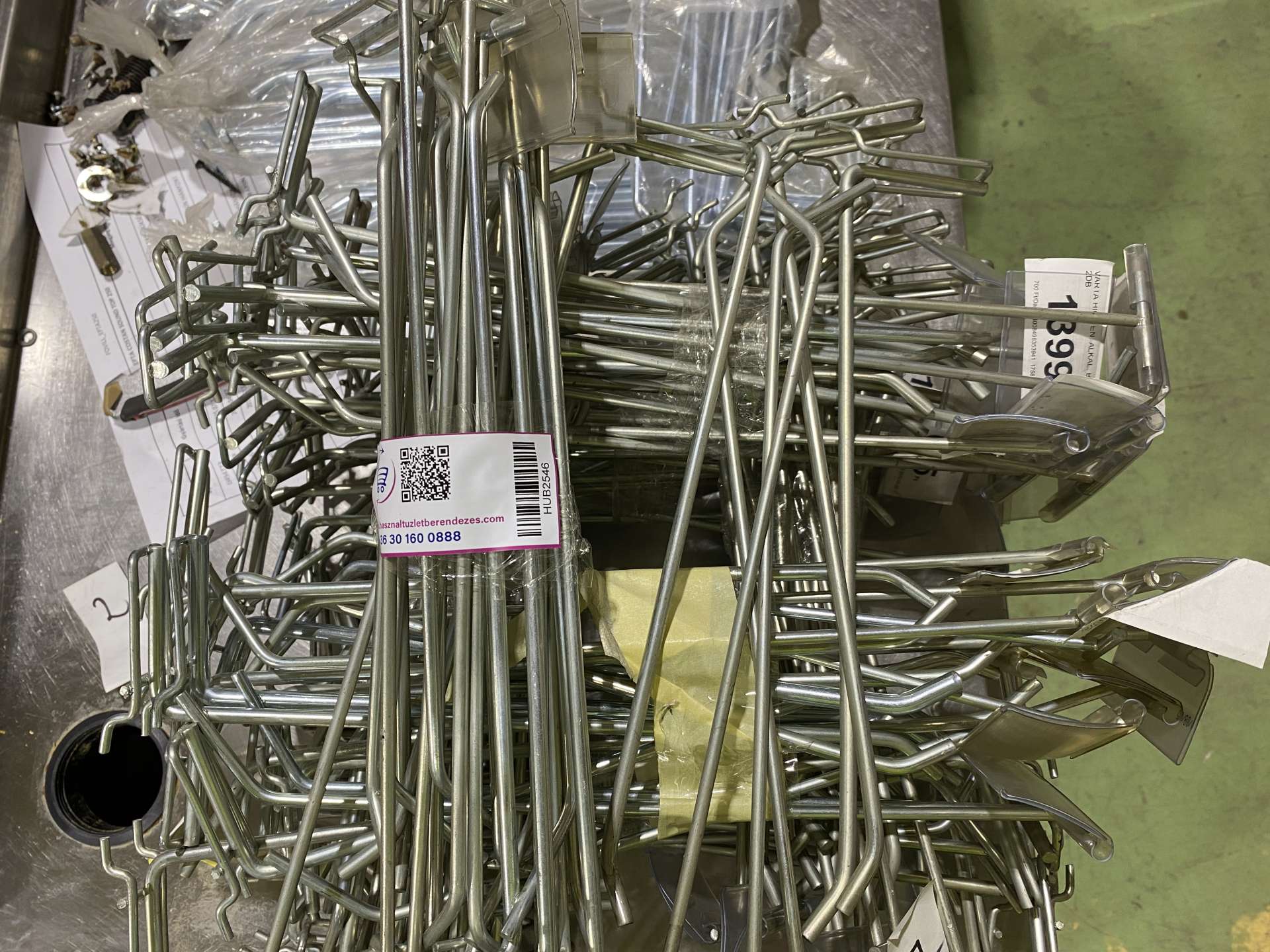 Használt bliszterkampó 30cm